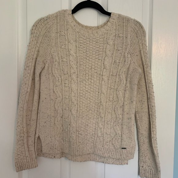 Hollister Cream Sweater Size XS - Picture 1 of 2